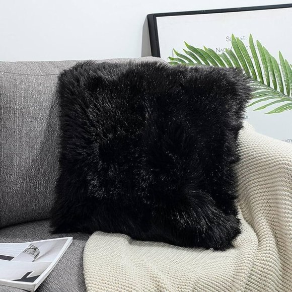 Millano Fur Decorative Cushion - Picture 1 of 5